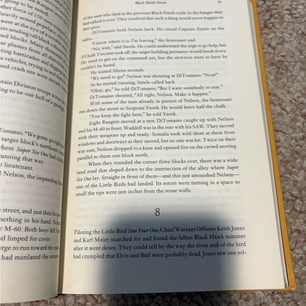 Black Hawk Down Book- By Mark Bowden - Picture 4 of 5